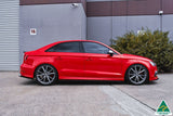 S3 8V Sedan Pre-Facelift Side Skirt Splitters V3 (Pair)