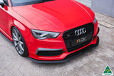 S3 8V Sedan Pre-Facelift Front Lip Splitter Extensions (Pair)
