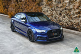 S3 8V Sedan Facelift Front Lip Splitter & Mounting Brace